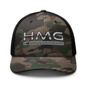 Camouflage trucker hat
